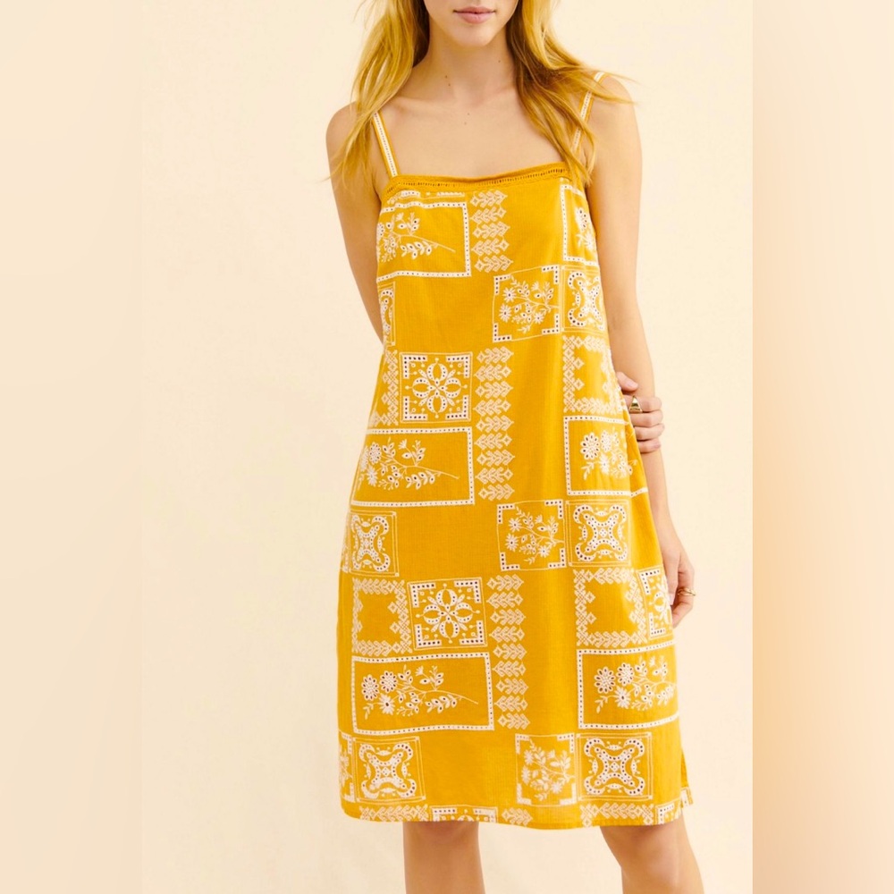ANTHROPOLOGIE Sybil Embroidered Dress